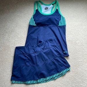 Bolle Tennis Skirt & Tank Top sz.M